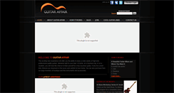 Desktop Screenshot of guitaraffair.com